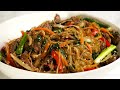 Japchae - Korean Noodles!