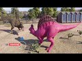 Dino Ranch Jurassic World Tour: Biscuit, Angus, Thunderfoot, Blitz, Tango and Clover