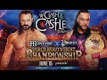 WWE Clash At The Castle 2024 Official and Full Matchcard