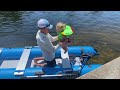 Lightweight, Portable, Stable, & Fast CHEAP DINGHY TENDER BOAT - exploring Florida islands