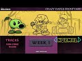Friday Night Funkin' VS Plants vs. Rappers FULL WEEK + Cutscenes (FNF Mod/Crazy) (PVZ Mod/Zombies)