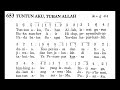 TUNTUN AKU, TUHAN ALLAH - Puji Syukur No. 653