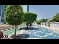 [UAE] Day Walk on Abu Dhabi Corniche and Emirates Palace Interior - 4K HDR