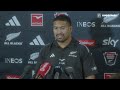 Ardie Savea on this new-look All Blacks side and his admiration for Ben Earl | Steinlager Series