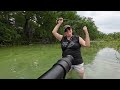 Leah's PB Largemouth, Frio River, Texas Hill Country