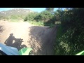 Klx250s Mermaid Mountain - Single track entrance to pit bike track in woods