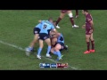 Matt Scott big hit on Robbie Farah