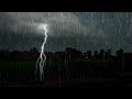 Epic Thunderstom & Rain Sound On Roof For Deep Sleep & Insomnia Relief, Perfect Rain For Relaxing