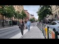 🇸🇪 Sweden Virtual Tour 4K - Windy Afternoon at Odengatan August 2023, Stockholm