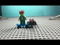 Guy skateboards and fails (Lego stop-motion)
