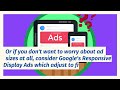 Google Ads: Sizing Options Explained Plus Examples