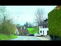 🇨🇭Driving In Switzerland Countryside _ Cloudy Spring View of Swiss