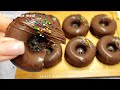 How to make very soft chocolate donuts. 1 egg, no need for a mixer, quick and easy🍩