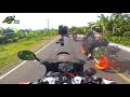 Pulang dari pangandaran ketemu Rombongan CBR ,Tanpa basa -basi Auto Ngekorin .!!