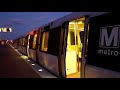 WMATA Metrorail : Wiehle-Reston East & LTC Bound CAF 5000 Series Silver Line Trains @ Tysons Corner