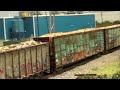 CSX Trash Train With Great Power!