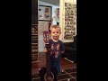 Jack singing age 27 months