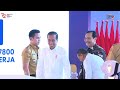 Pukul Podium Presiden Jokowi Bangga,Baru Teken Di RRC Kini Materi 3Benua Diolah Di RI Hasil Mendunia