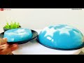 Siêu Dễ Làm Thạch Rau Câu Bầu Trời Xanh Và Ngôi Sao Màu Hoa Đậu Biếc | Blue Sky&Star Jelly Cake