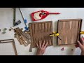 How to assemble the Backgammon laser cut file by Welcome Home Custom