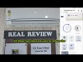 Panasonic AC 7 in 1 Cooling Modes TEST | Panasonic AC Electricity Consumption | Panasonic AC Review