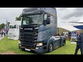 Scania V8 770 S - Frost Fire Tuning - Sound, Interior And Exterior - RTX Stoneleigh 2024 UK