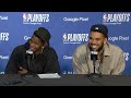 Anthony Edwards & Karl-Anthony Towns Talk Win vs. Nuggets in Game 7 | 2024 NBA Playoffs