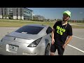 ANGELOTV'S 350Z CAR REVIEW 360 SHOTS, ROLLERS N MORE!