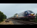 Amtrak 365 running in a thunderstorm!! ⛈️ Durand, MI 6/25/24