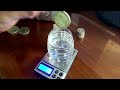 Testing Silver - weight scales, magnets, & specific gravity