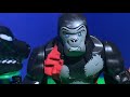 King Kong vs Bear in LEGO