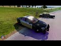 Police Car Chases #2 - BeamNG drive CRAZY DRIVERS