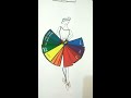Color wheel for fashion designing project