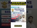khan sir nda maths foundation batch 2023 #nda #khangs #khansirpatna #ndamaths #shortvideo
