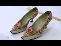 Couture dress and shoes | Yves Saint Laurent & Roger Vivier | Fashion Unpicked | V&A
