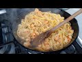 How To Make Cheesy Crawfish Fettuccini