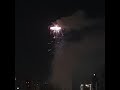 fireworks in Burj Khalifa Dubai 2021