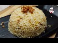GARLIC FRIED RICE RECIPE QUICK AND EASY
