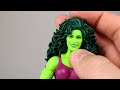 Marvel Legends SHE-HULK Iron Man Retro Carded Action Figure Review