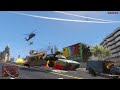 GTA 5 RDE 4.0 - Super Invincible Tank Ten Stars Rampage + Escape