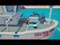 Catching shark in Gang Beasts