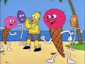 Homer Simpson singing Sugar, Honey, Honey for 10 hours