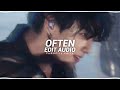 often (kygo remix) - the weeknd [edit audio]