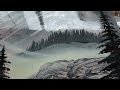 Mountains of Winter - SPRAY PAINTING ART by Skech