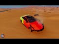 Satisfying Rollover Crashes #37 - BeamNG drive CRAZY DRIVERS