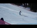 Helena 1st race youth ski league winter park 2016