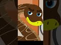 Skibidi Snake | Funny video| 🤣 Skibidi 뱀 #honeyducktv #ASRM