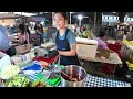 Amazing BANGKOK's STREET FOOD at Morning Market l Thailand Street Food