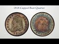 LOT 1059 - 1818 Capped Bust Quarter