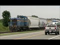 Seaview Railroad SW7 #5 pulls autoracks - 8/21/2023